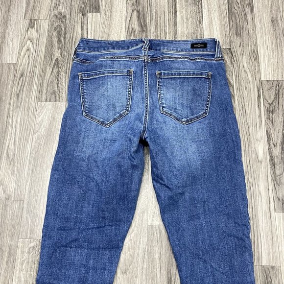 LIVERPOOL Skinny Light Wash Mid Rise Blue Denim Jeans Women's Size 2 - Picture 13 of 14